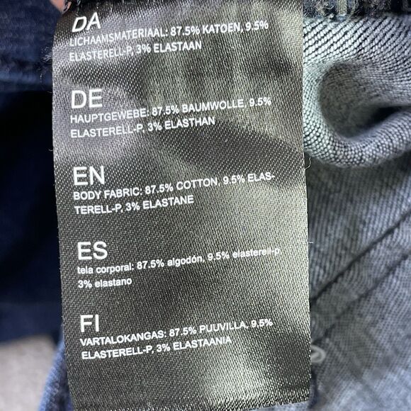 Kuhl Jeans Women’s 10 Short Blue Straight Mid-Rise Dark Denim Outdoor - Picture 10 of 15